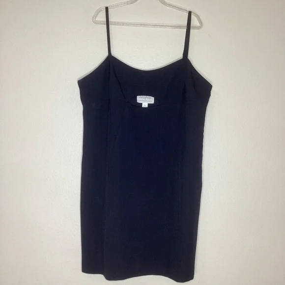 Anthropologie Mare Mare Cutout Dress Navy XL - Picture 3 of 9